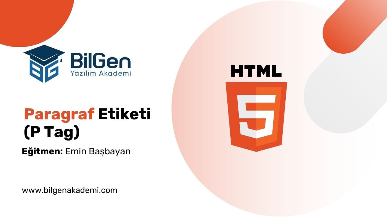 HTML'de Paragraf Etiketi (P Tag)