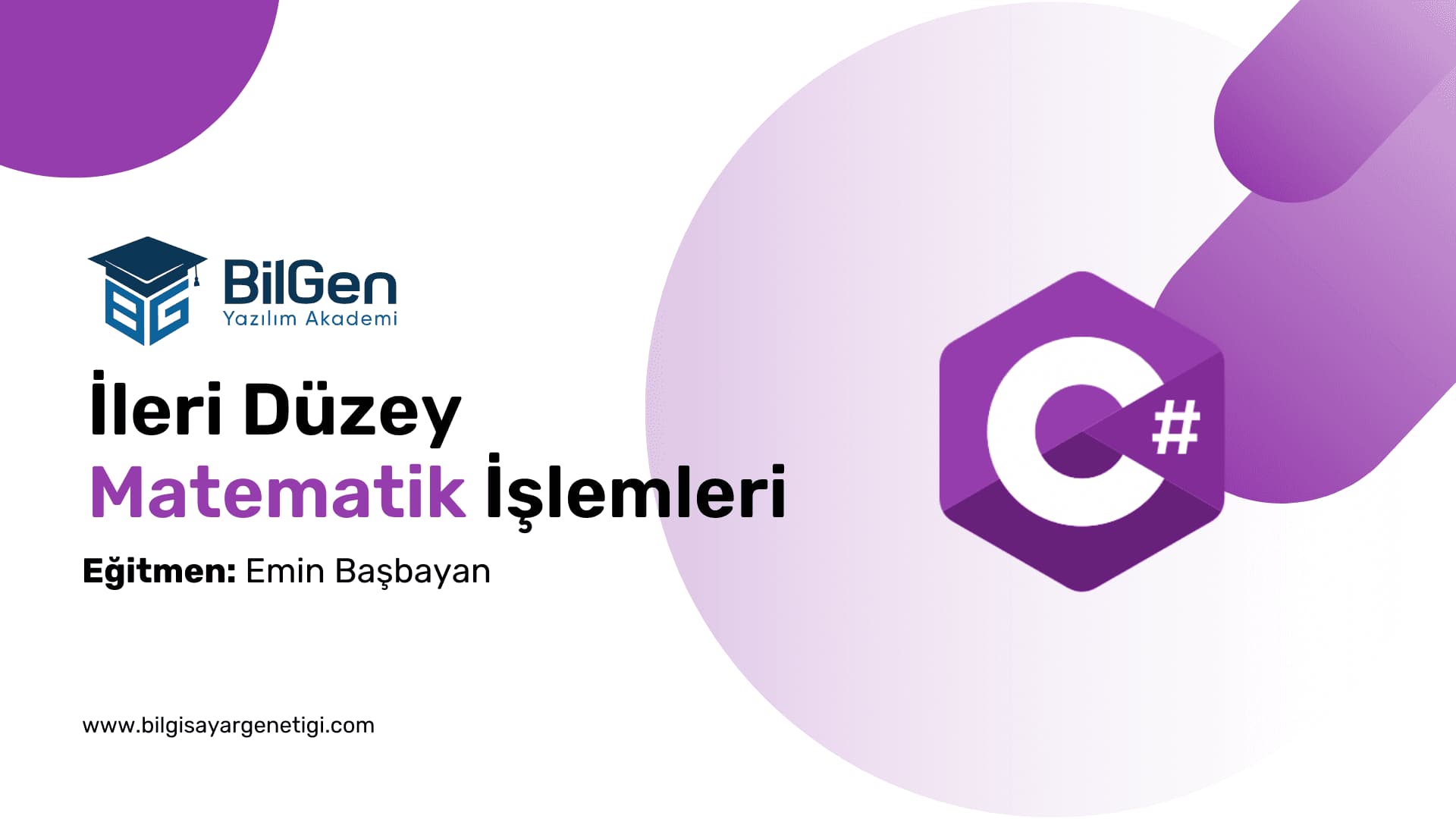 C# ile İleri Düzey Matematik İşlemleri