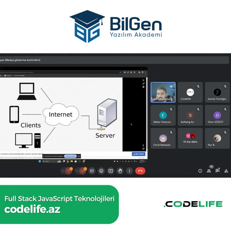 codelife.az - Full Stack JavaScript Teknolojileri