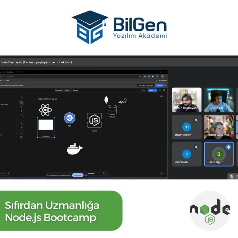 BilGen Akademi - Sıfırdan Uzmanlığa Node.js Bootcamp