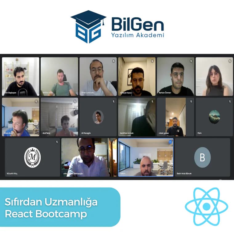 BilGen Akademi - Sıfırdan Uzmanlığa React Bootcamp