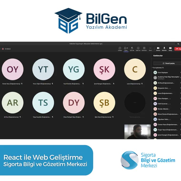 Sigorta Bilgi ve Gözetim Merkezi - React ile Web Geliştirme