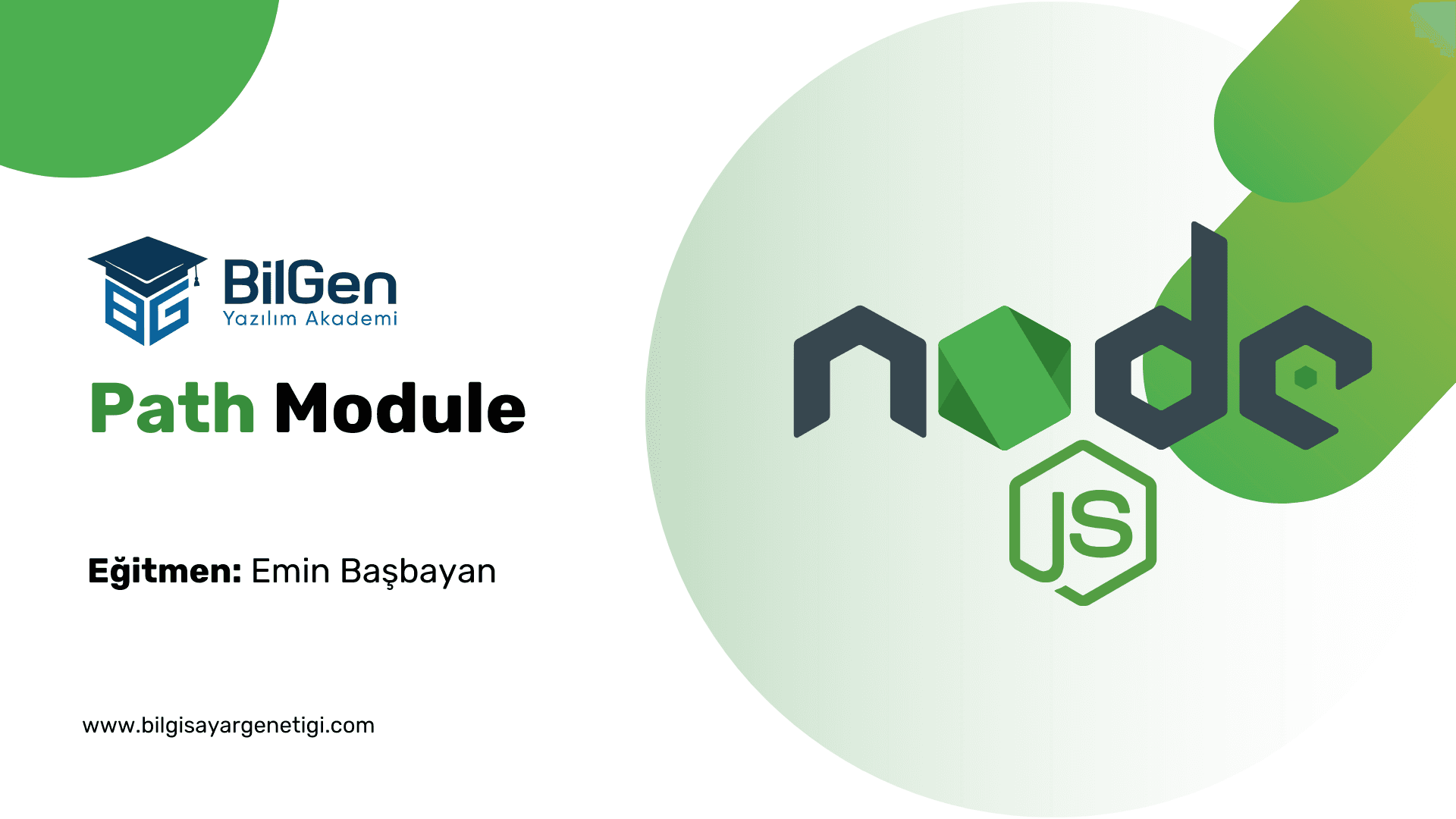 Node.js Path Modülü
