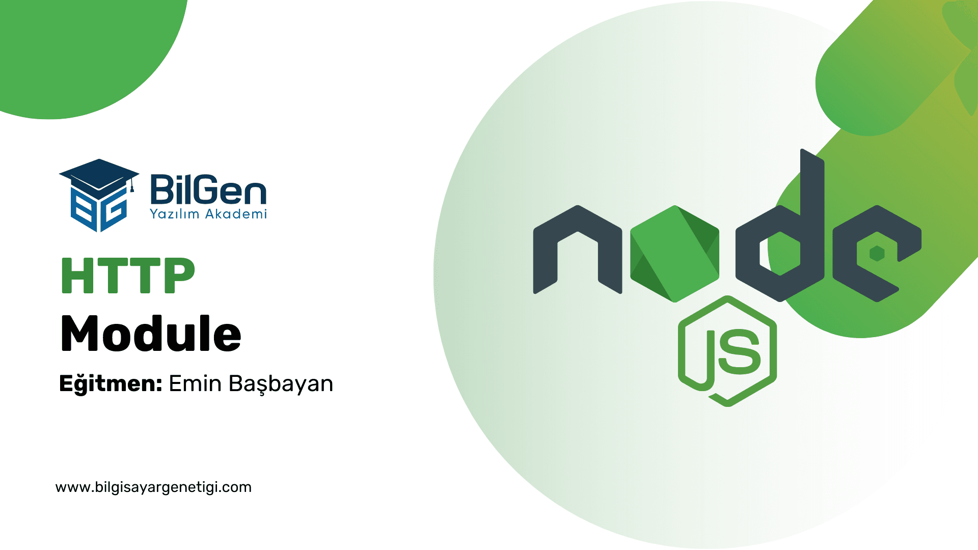Node.js HTTP Modülü