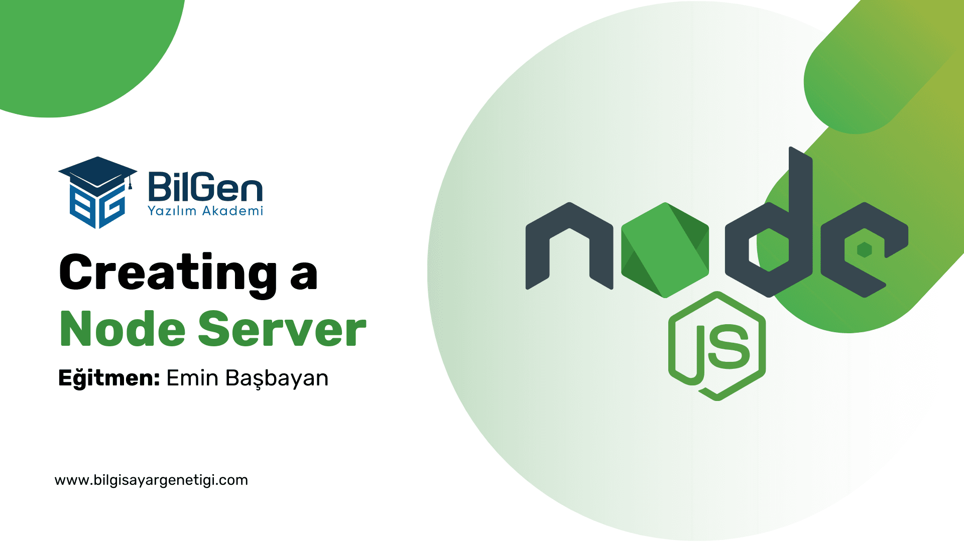 Node Sunucusu Oluşturma