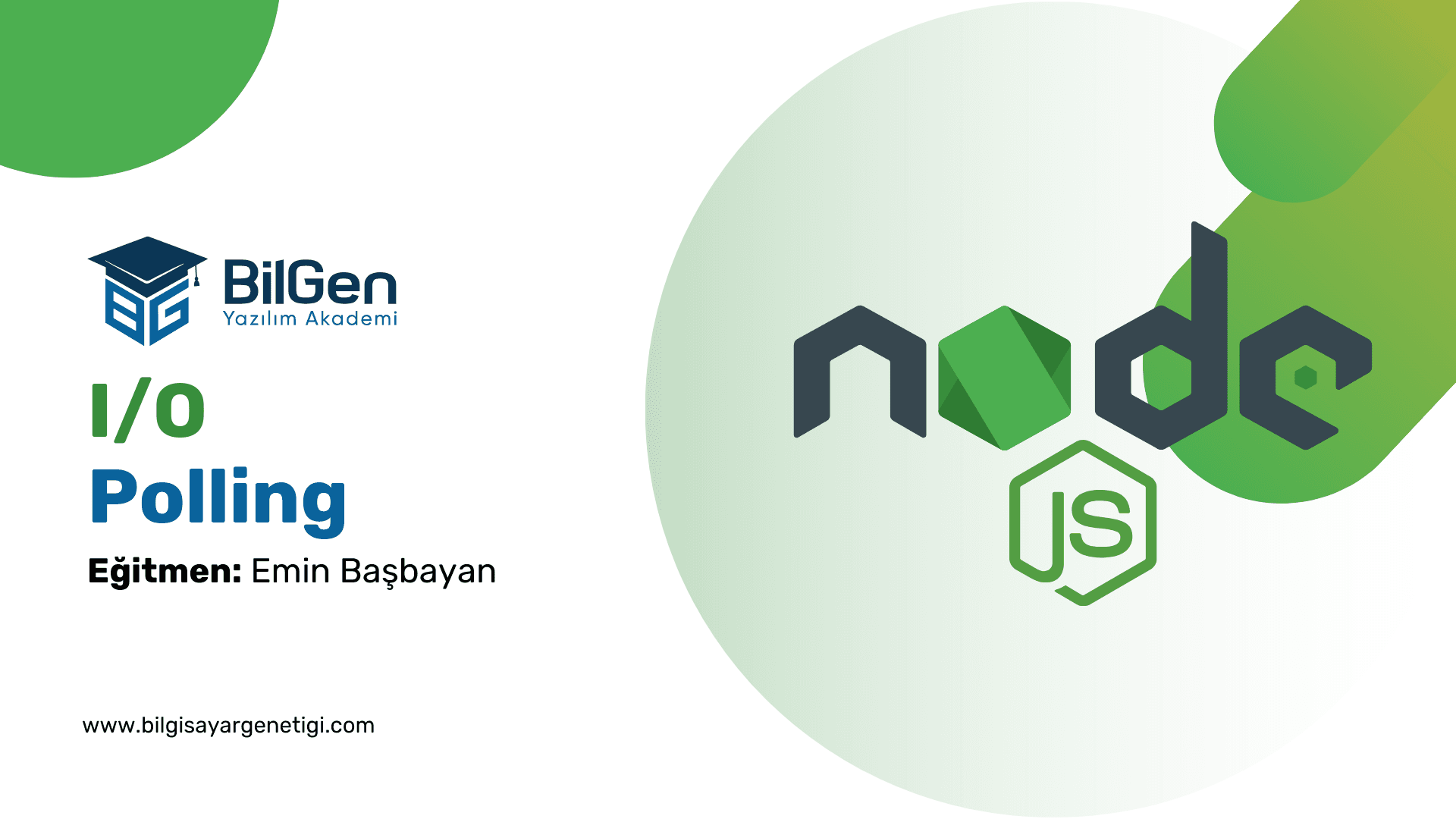 Node.js'de I/O Polling