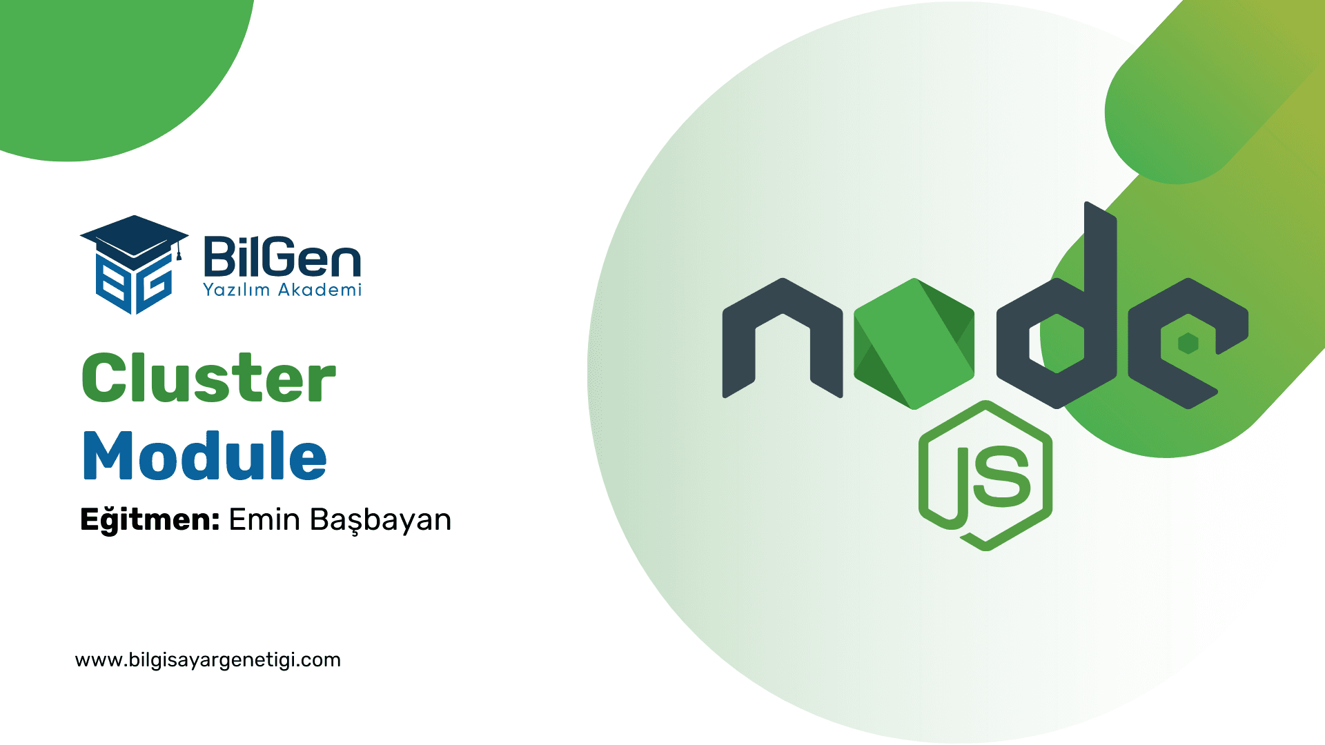 Node.js Cluster Modülü: Performans ve Ölçeklenebilirlik için Güçlü Bir Araç