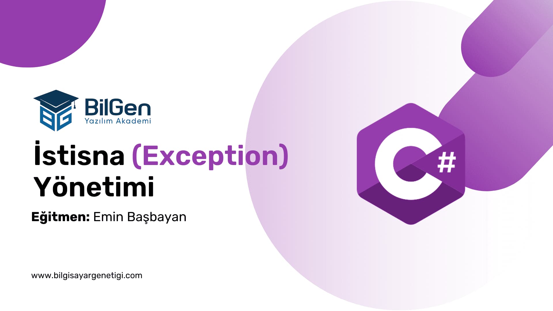 C# ile İstisna (Exception) Yönetimi - (Try...Catch)