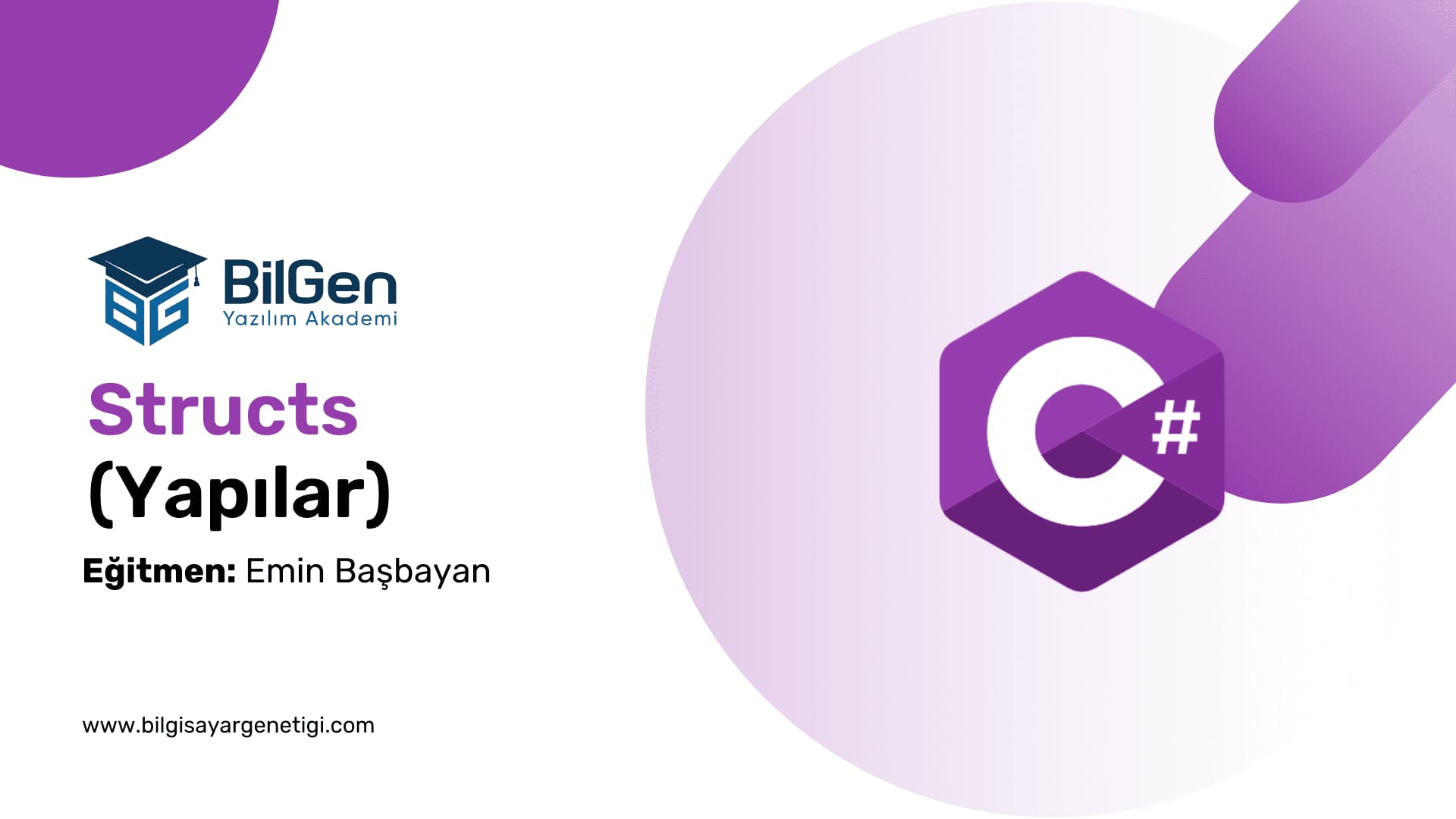 C# ile Structs (Yapılar)
