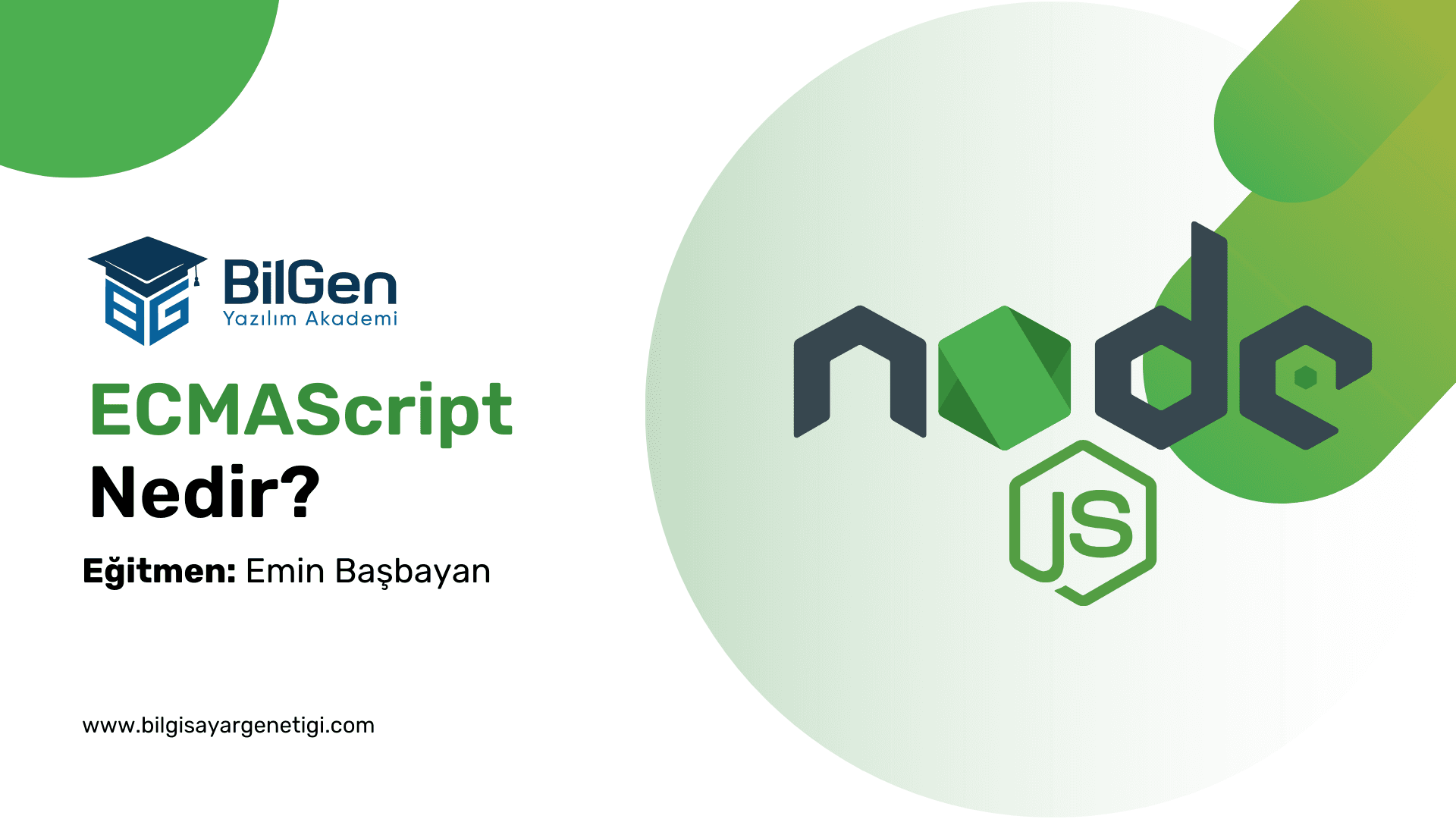 Node.js ve ECMAScript'in Evrimi: JavaScript'in Temellerini Anlamak