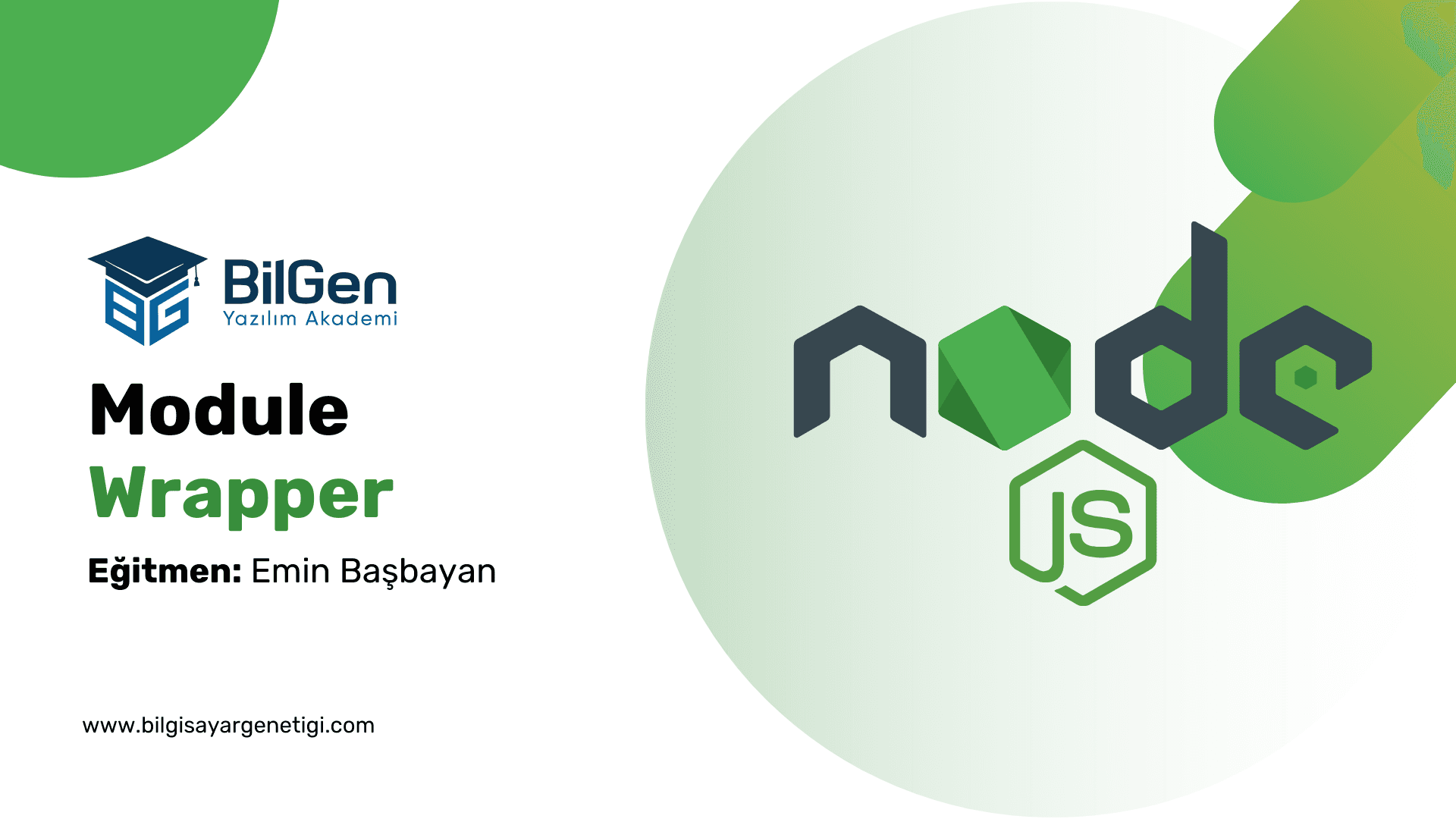 Node.js'de Modül Sarıcı (Module Wrapper) Anlayışı