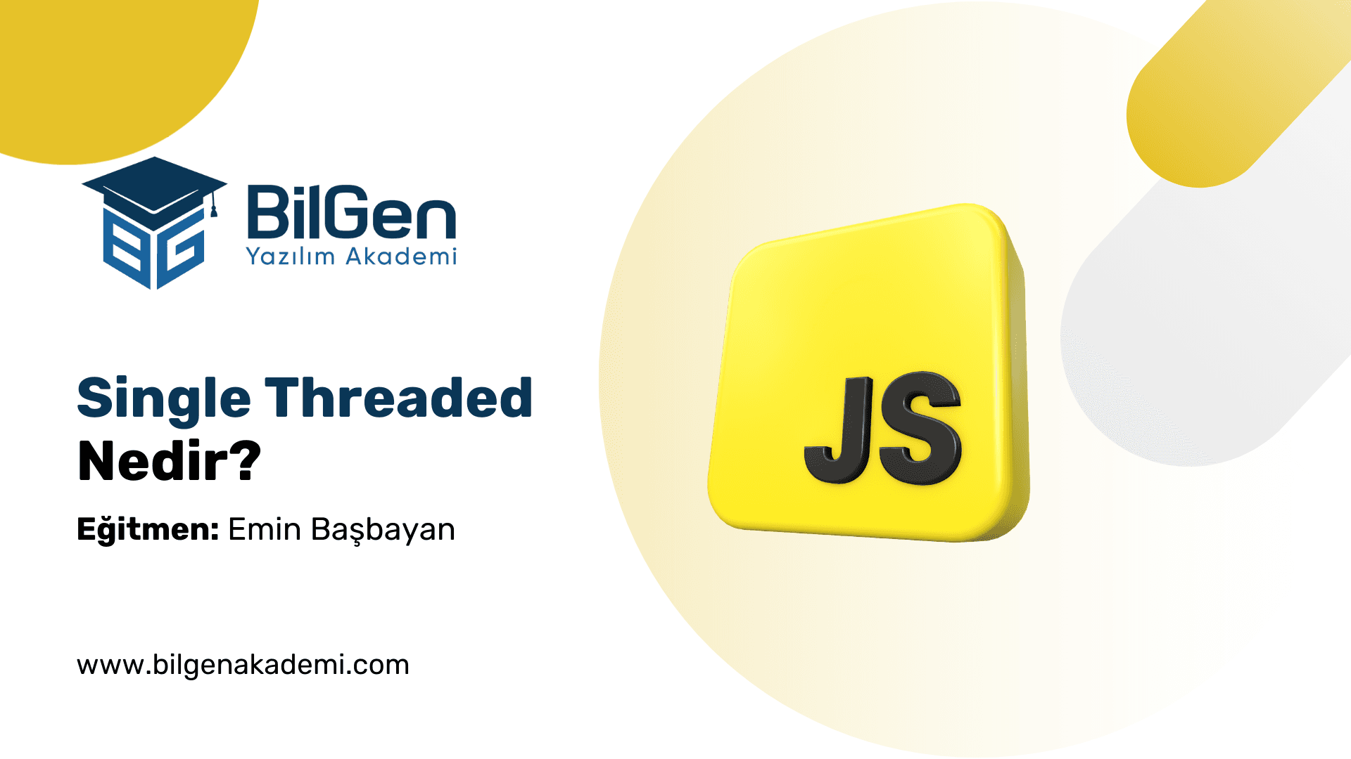 JavaScript tek iş parçacıklı yapısını ve Web API'leri ile asenkron çalışma modelini gösteren görsel.