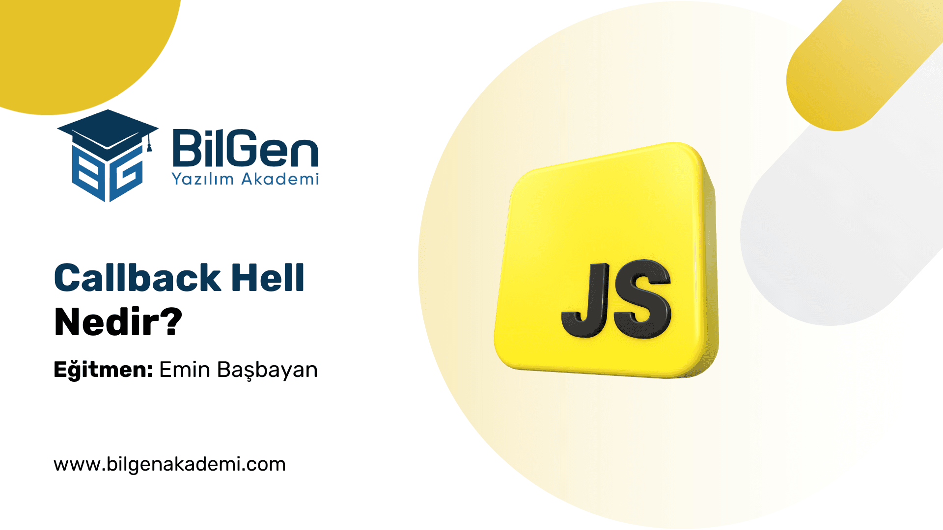 Callback Hell: JavaScript'teki İç İçe Callback Kabusu
