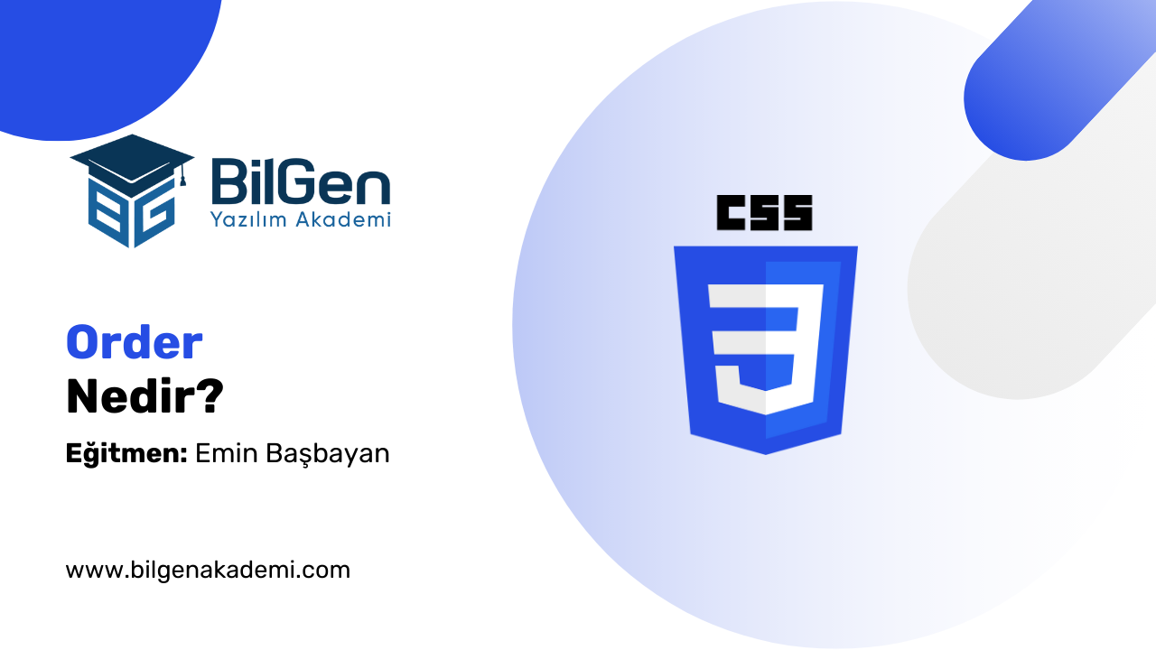 CSS Flexbox: Order Nedir?