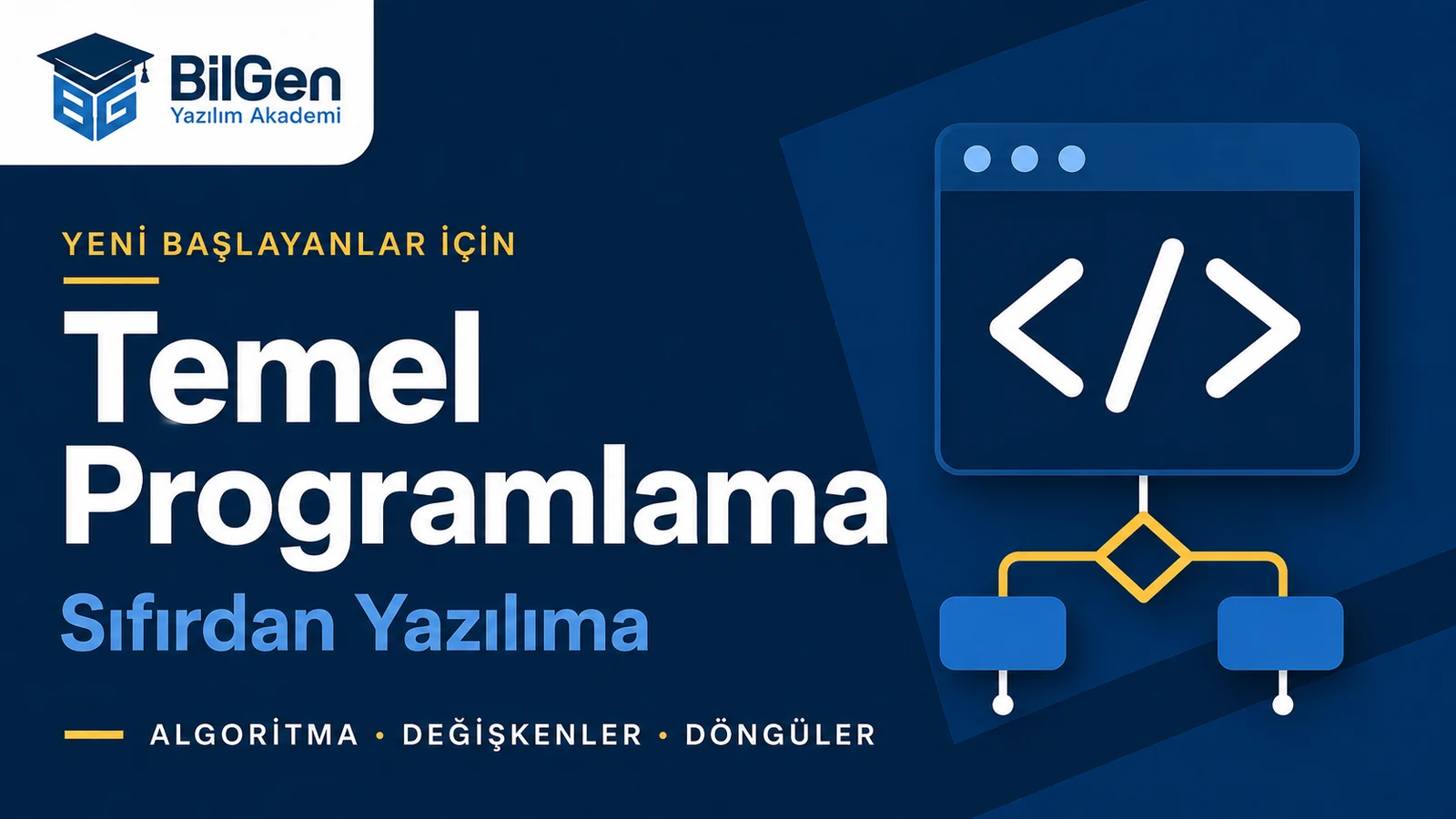 Yeni Başlayanlar için Temel Programlama - Sıfırdan Yazılıma